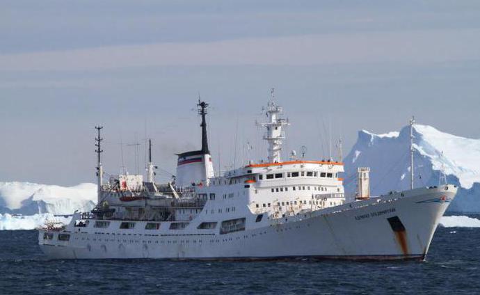 A balti flotta kutatási hajója 